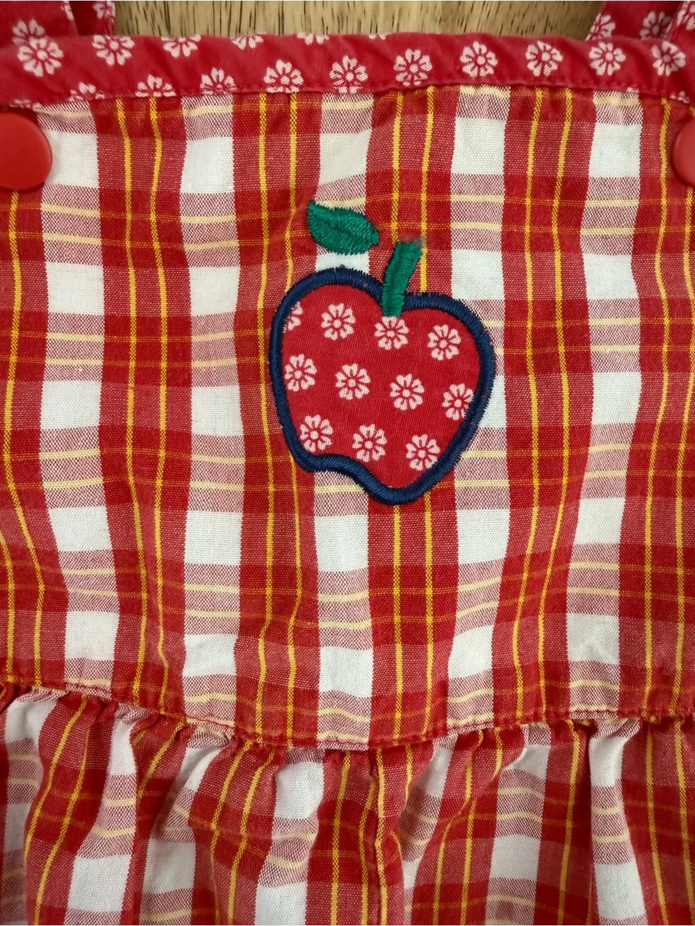 Vintage‎ Gymboree 1998 Country Meadows collection Candy Apple Bubble